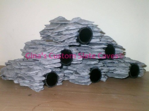 Natural slate cave made to - 6x,