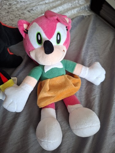 Shadow and amy plushies - and,