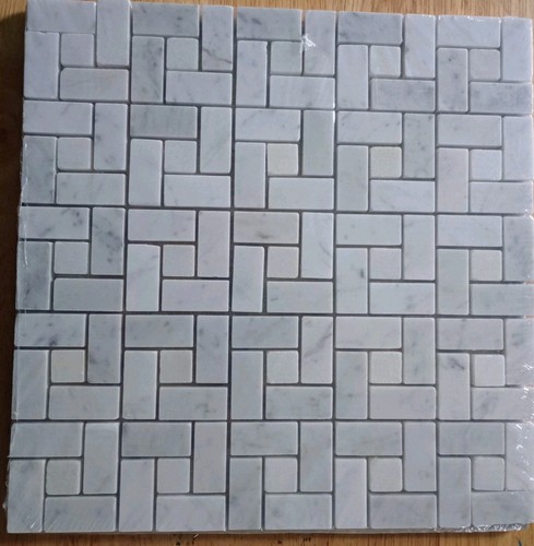 Mosaic oasis white - "by, 12"
