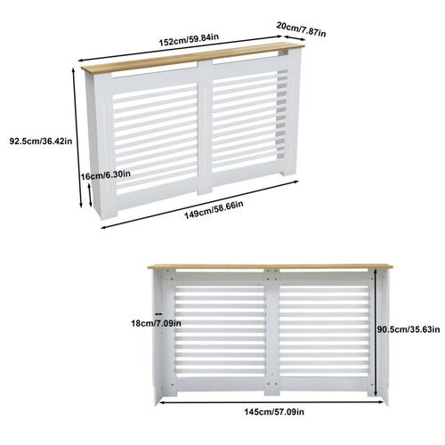 Radiator cover wall mounted - cover,