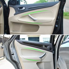 Car Interior Door Handle Armrest Panel Leather Cover For Ford Mondeo 2007-2012