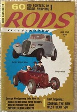 Rods Illustrated June Issue 1960 Hot Rods, Rat Rods, Drag Racing, Engines, More