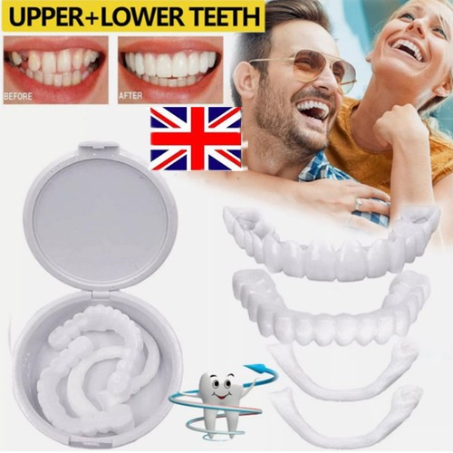 Snap false teeth upper - upper, +
