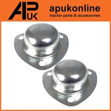 Front Wheel Hub Cap Pair for Case International IH 453 523 533 553 624 Tractor