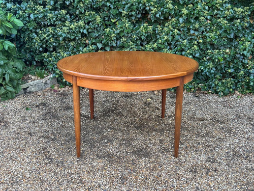 Mid century teak circular - mid,