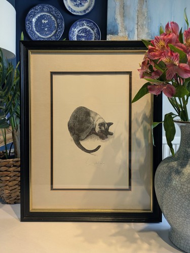William geldart signed siamese - william,