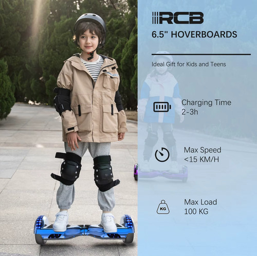 Rcb hoverboard for kids - 6.5",