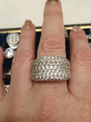 Mens sterling silver iced - mens,