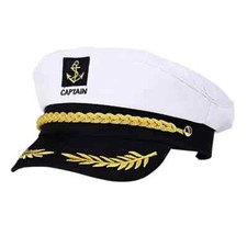 Navy Captain Hat Skipper Yacht