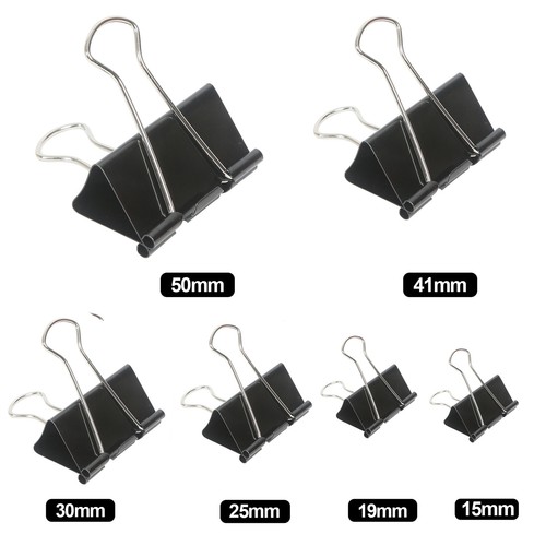 Bulldog foldback clips metal - bulldog,