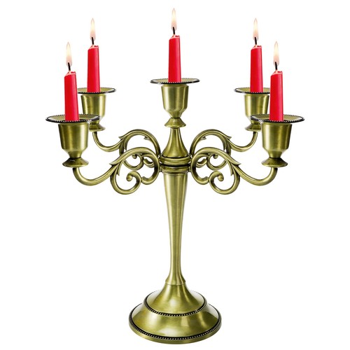 Youeon arm brass candelabra - youeon,