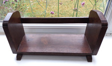 Vintage hardwood book - , trough