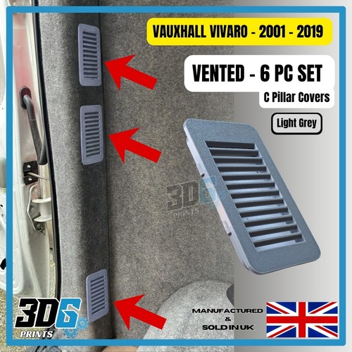 Light grey vented - light,