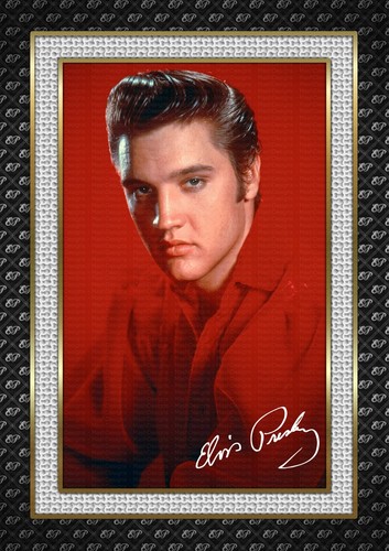 Elvis presley a4 signed - presley,