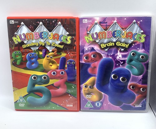 Numberjacks dvd bundle - numberjacks,