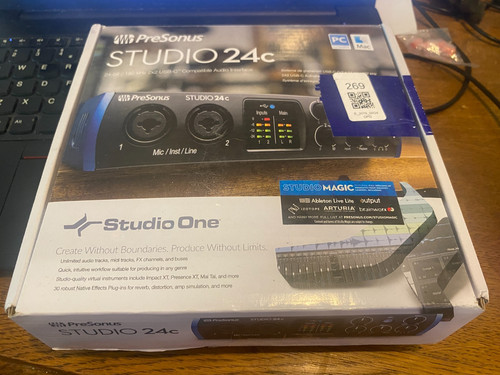 Presonus studio 24c 2 mic - 24c,
