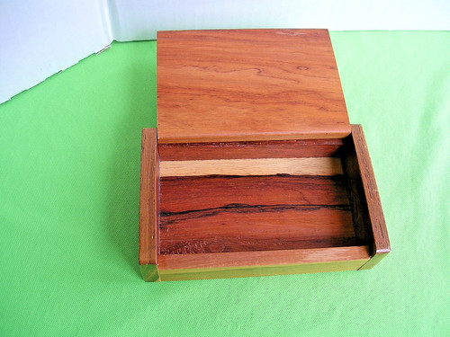 Vintage wooden cigarette box - vintage,