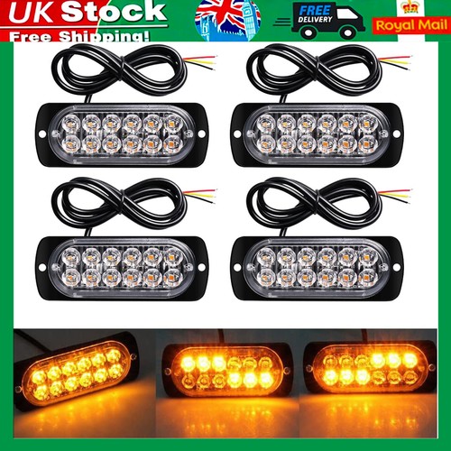 12led amber strobe - 4x, recovery