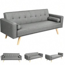 Seater fabirc sofa bed click - 3,
