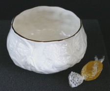 Belleek Lotus Gilt open Sugar