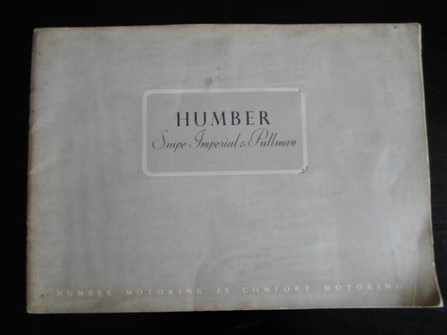 Humber snipe imperial - humber,