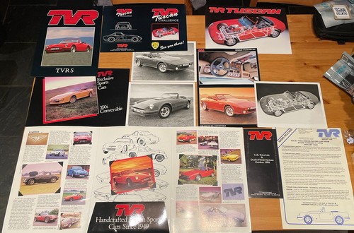 Tvr brochure bundle - tvr, bundle,