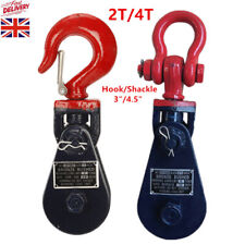 2T/4T Snatch Block with Hook