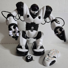 TESTED w/VIDEO Full Size 14" WowWee Robosapien X Toy Robot w/Remote & IR Dongle