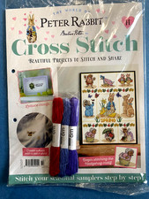 HACHETTE - THE WORLD OF PETER RABBIT - CROSS STITCH KITS - ISSUE  #14