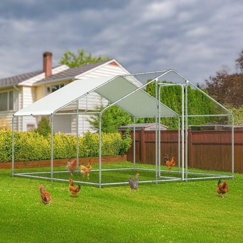 Large metal chicken - large,
