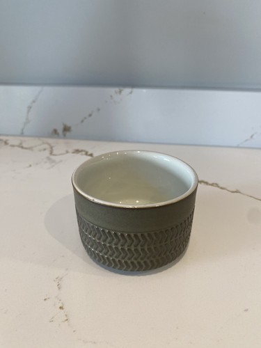Denby chevron open sugar - denby,