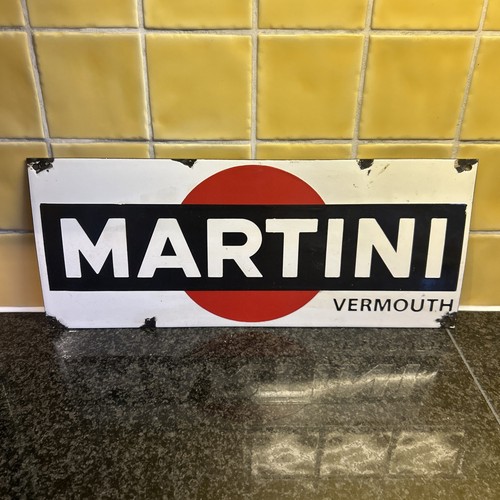 Martini vermouth enamel - martini,