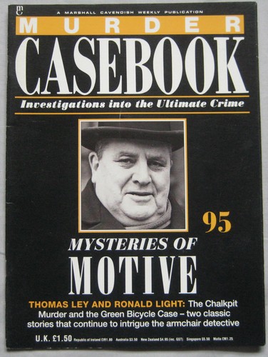 Murder casebook magazine 95 - murder,