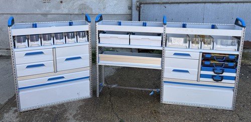 Van racking shelving drawers - van,