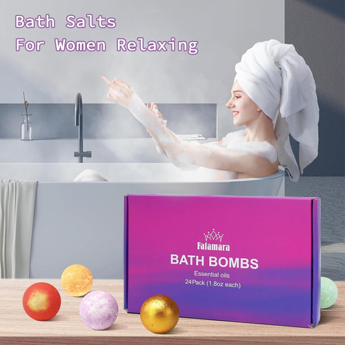 24pcs bath bombs - bath,