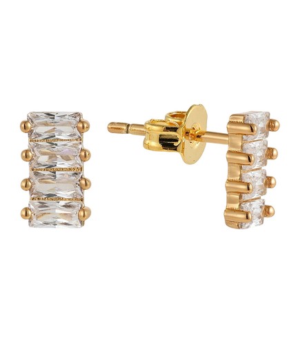18k gold plated - gold, cut