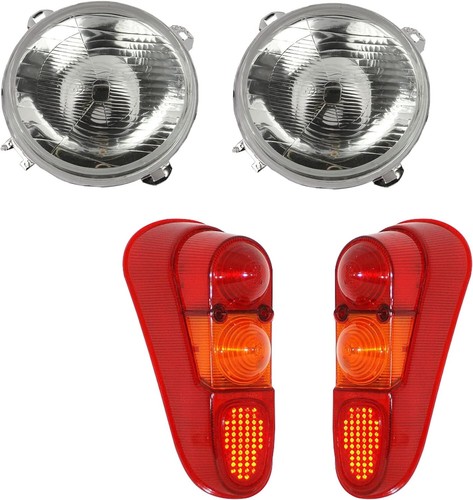 Rear head lamp tail - light, lens