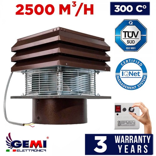 Chimney fan for round 30cm - chimney,