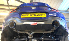 PIPE DYNAMICS TOYOTA GR86 SUBARU BRZ - AXLE BACK MUFFLER BACK BOX DELETE EXHAUST