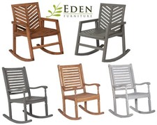 Rocking Retro Rocking Chairs Bedroom Living Outdoor Indoor Solid Wood Folding