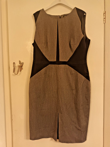 Debenhams lined grey black - &,