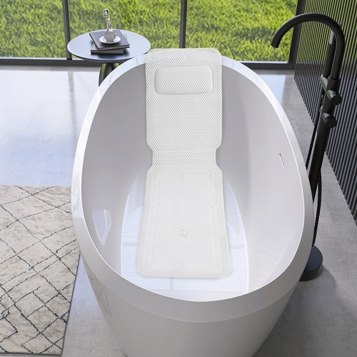 Full body bath - full, pillow