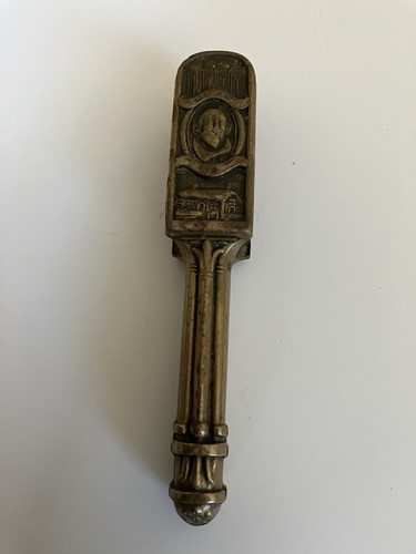 William shakespeare brass nut - william,
