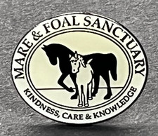 MARE & FOAL SANCTUARY Pin Badge