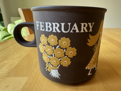 Hornsea february mug - february,
