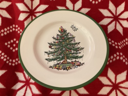 Spode christmas tree dinner - tree,
