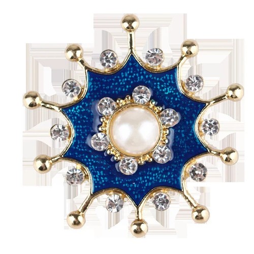 Vintage enamel brooch - enamel,