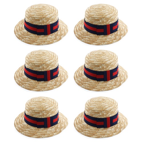 Deluxe straw boater - x,