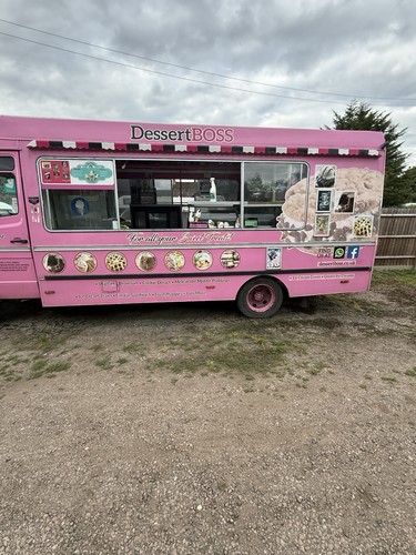 Dessert van ice - dessert, van,