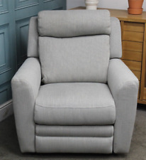 PARKER KNOLL, JOHN LEWIS DAKOTA ELECTRIC ARM CHAIR, METRIC AQUA FABRIC RRP £1796